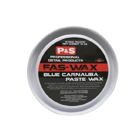 Fas Wax Cera En Pasta De Carnauba Azul