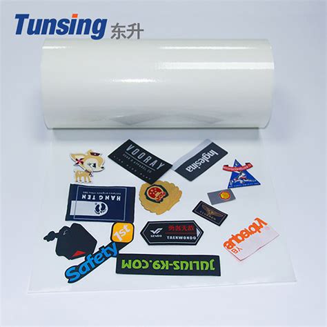 EAA Hot Melt Glue Sheets Opearted Temp For Bonding Logo Nylon Fabric