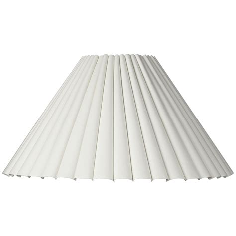 Springcrest Large Box Pleat Empire Lamp Shade 7 Top X 20 5 Bottom X 10 75 High X 12 5 Slant