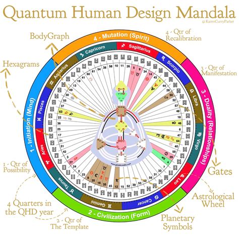 Quantum Human Design Mandala Human Design Human Design System