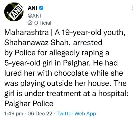 Missing Helpless Girls On Twitter Maharashtra A 19 Year Old Youth Shahanawaz Shah Arrested