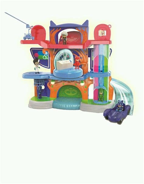 Pj Masks Headquarters Playset Hot Catboy Car Figures Included Brand New 1834628073