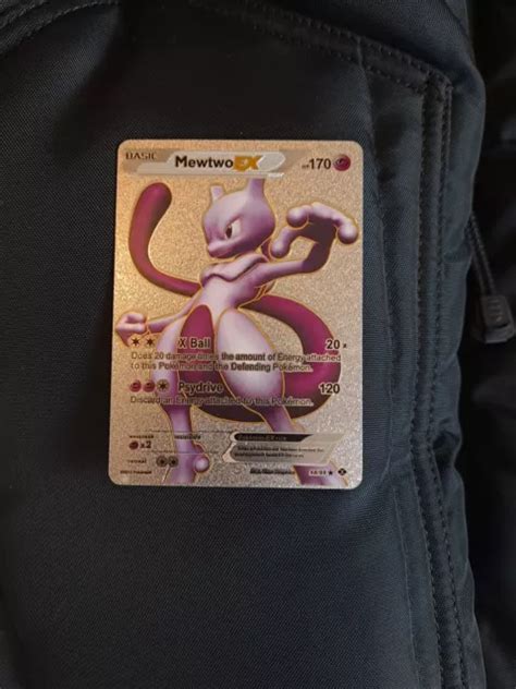 Mewtwo Ex Pokemon Next Destinies Black White Full Art Rare