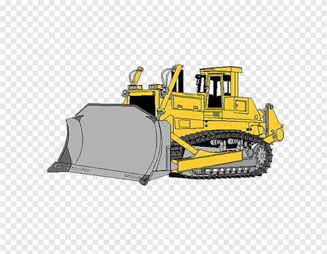 Bulldozer Maquinaria Pesada Dibujo Bulldozer Dibujos Animados