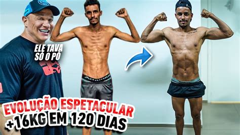 FABIO GIGA MOSTRA ESPETACULAR EVOLUÇÃO DO COSTELINHA 16KG YouTube