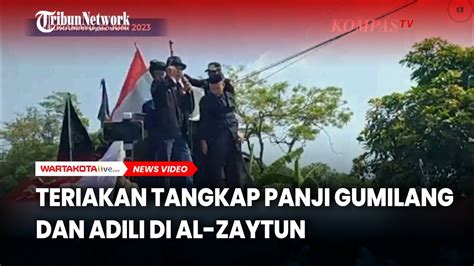 Aksi Saling Dorong Sempat Warnai Demo Di Ponpes Al Zaytun Youtube