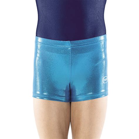 Misty Teal Shorts Ozone Leotards