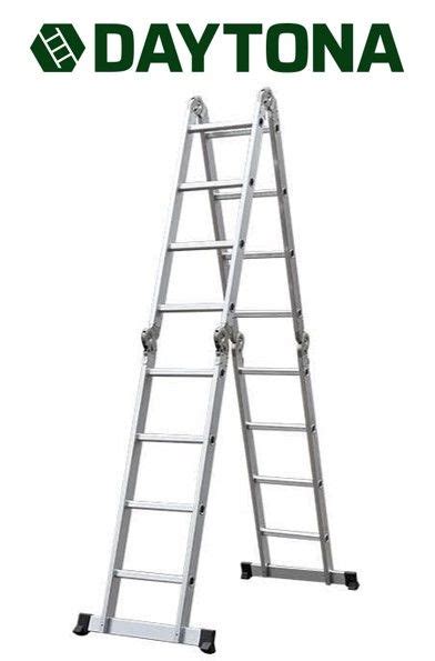 Daytona Aluminum Multipurpose MP Ladder 16ft 4ft X 4folds Lazada PH