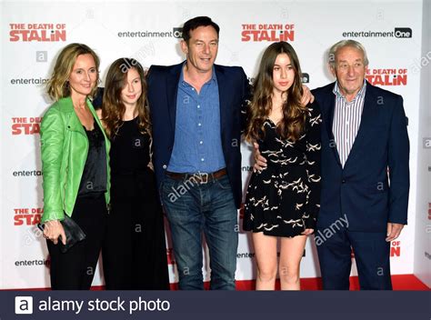 Jason Isaacs and his family attending The Death of Stalin Premiere held ...