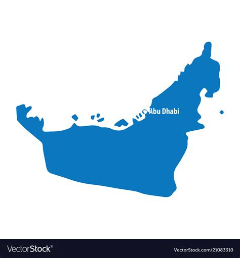 Uae Map D Political Map Of United Arab Emirates Uae Cgtrader