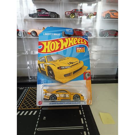 Hot Wheels Nissan Silvia S Lbwk Yellow Shopee Malaysia