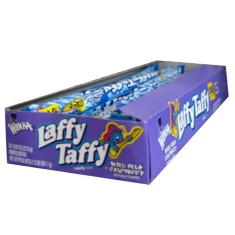 Wild Blue Raspberry Laffy Taffy Rope 24ct Box • Laffy Taffy Candy