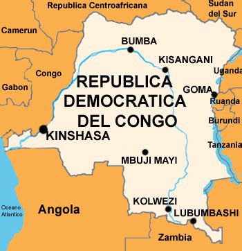 Datos Básicos de República Democrática del Congo