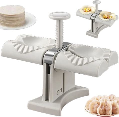 Dumplings Mold Double Head Press Fully Automatic Dumpling Machine Diy