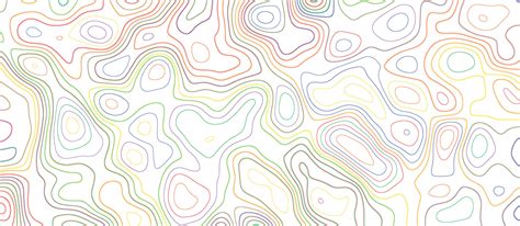 colorful topographic background. seamless pattern with lines ...