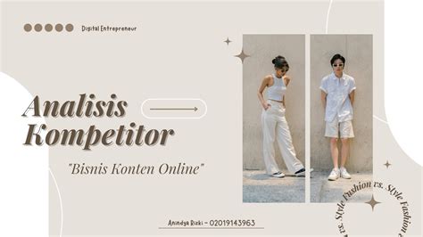 Digital Entrepreneur Analisis Kompetitor Bisnis Fashion Youtube