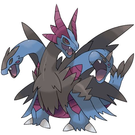 Mega Hydreigon By J7663701 On Deviantart Mega Evolution Pokemon