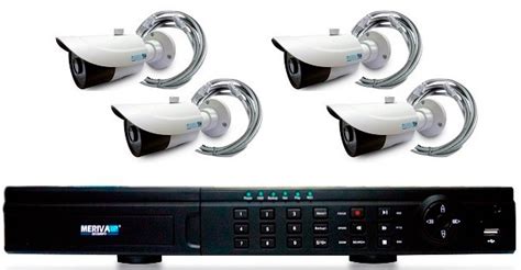 Compra Meriva Technology Kit de Vigilancia NVR 304KIT de 4 Cámaras NVR