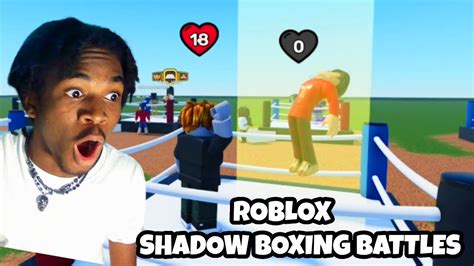 SHADOW BOXING IN ROBLOX Roblox Shadow Boxing Battles YouTube