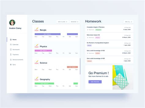 Study Planner Web Application By Design Monk 🐙 For Unopie Design On