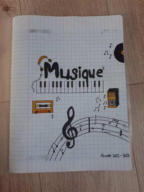 Page De Garde Cahier De Musique A Imprimer La Galerie The Best Porn