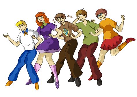 Human Scooby Doo And Meddling Kids Rscoobydoo