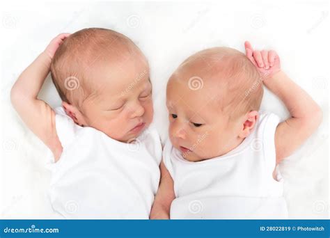 Twin Brothers Stock Image Image Of Adorable Brothers 28022819