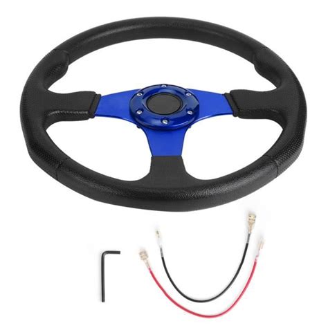 Akozon Volant De Voiture De Course Sportif Modifié Accessoire Universel