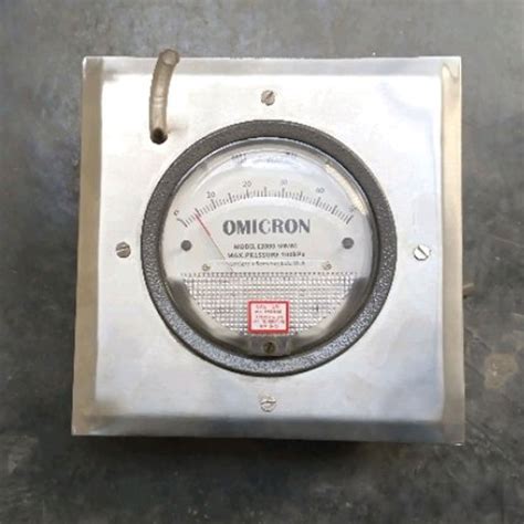 Stainless Steel Differential Pressure Gauge Bar At Rs In