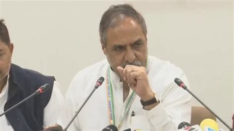 Anand Sharma Addresses Media After The Congress Working Committee