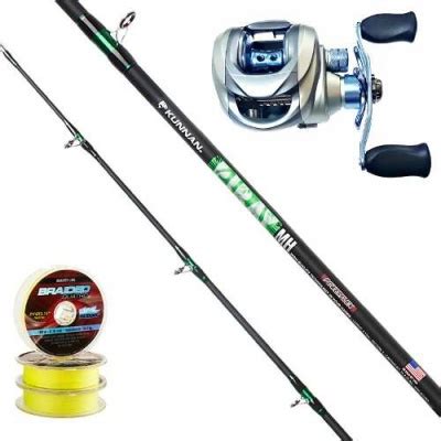 Combo Pesca Trolling Bait Caña Reel Multi Dorado Surubí EL