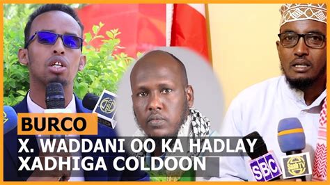 Masuuliyiinta Xisbiga Waddani Ee Gobolka Togdheer Ayaa Ka Hadlay