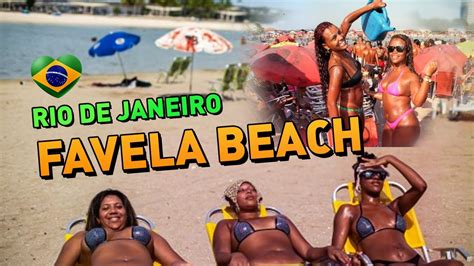 Favela Beach Piscin O De Ramos Rio De Janeiro Walking Tour Youtube