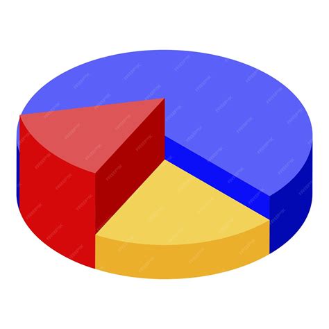 Premium Vector Pie Chart Diagram Icon Isometric Of Pie Chart Diagram Vector Icon For Web