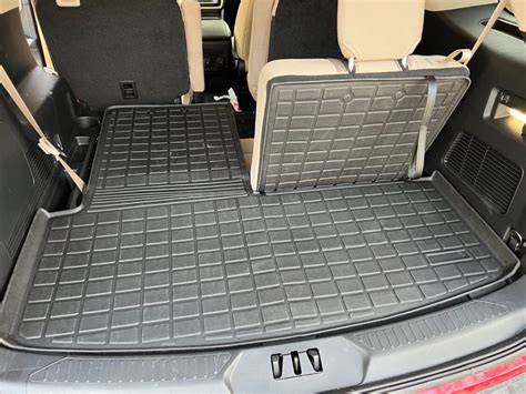 Rear Cargo Liner Trunk Floor Mat Tray Pad Boot For Lincoln Aviator 2020 2023 Ebay