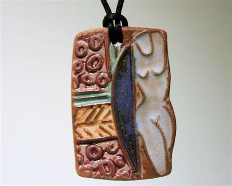 Pop Art Nude Pendant Etsy