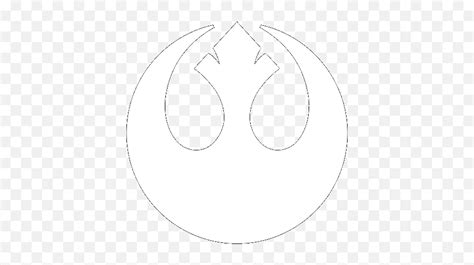 Rebel Alliance Icon White Rebel Alliance Png Rebel Star Wars Logo