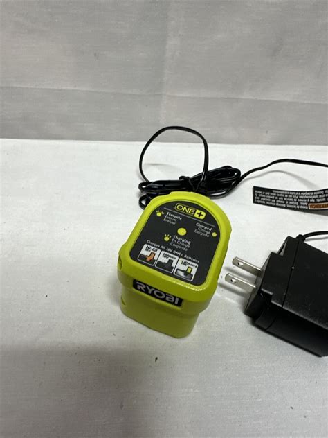 Ryobi P Genuine Oem Volt Lithium Ion Battery Charger