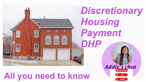 Discretionary Housing Payment All You Need To Know Youtube