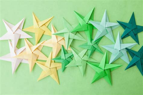 Colorful Origami Stars Origami Star Instructions Origami Stars Origami