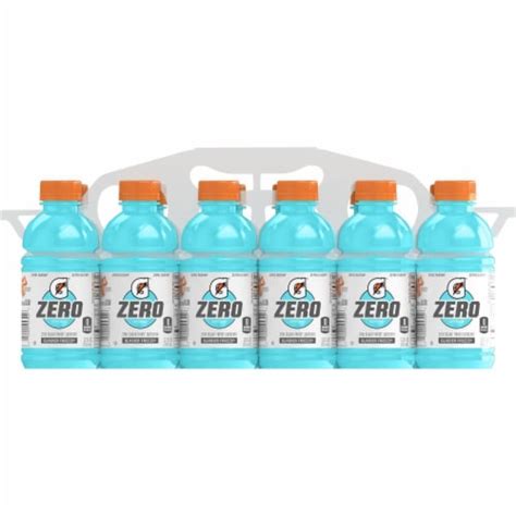 Gatorade® Frost Zero Sugar Blue Glacier Freeze Sports Drink Mini Multipack Bottles 12 Bottles