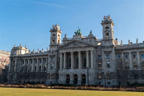 Ethnographic Museum Building On Kossuth Square In Budapest Hungary