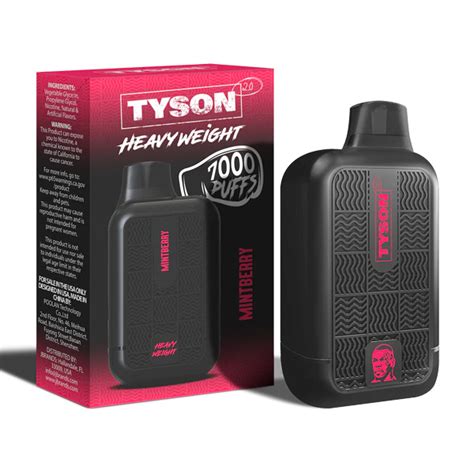 Tyson 2 0 Heavyweight Disposable 7000 Puffs Buy Pods Now