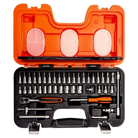 Bahco S460 46 Piece Metric 1 4 Drive Socket Set Available Online