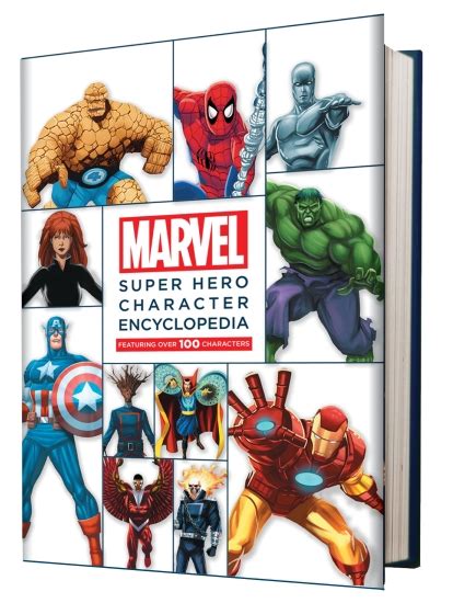 The Store Marvel Super Hero Character Encyclopaedia Book