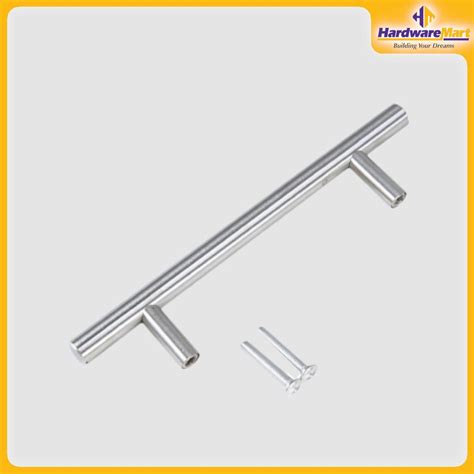 Pantry Handle Pantry Handle Round Tube Type Silver 128mm 192mm