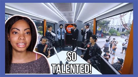 ALAMAT Say U Love Me Reaction LIVE On Wish 107 5 Bus YouTube