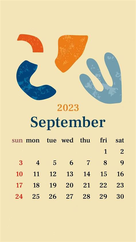 September 2023 Calendar Wallpaper - iXpap | Calendar wallpaper ...