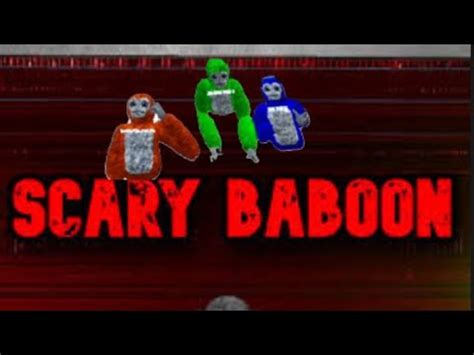 We Played Scary Baboon Vr Oculusquest Gorillatag Gtag Youtube