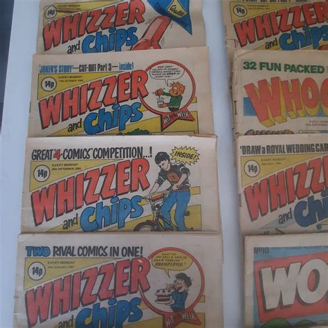 44 Vintage British Comics And 1 Annual 1974 Onwards Etsy